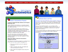 Tablet Screenshot of classroomsociometrics.com